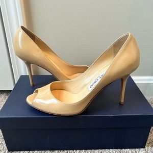 Jimmy Choo Peep Toe Heels